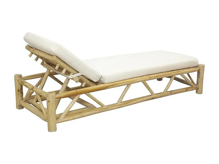 Bain de soleil en teck - Arthur