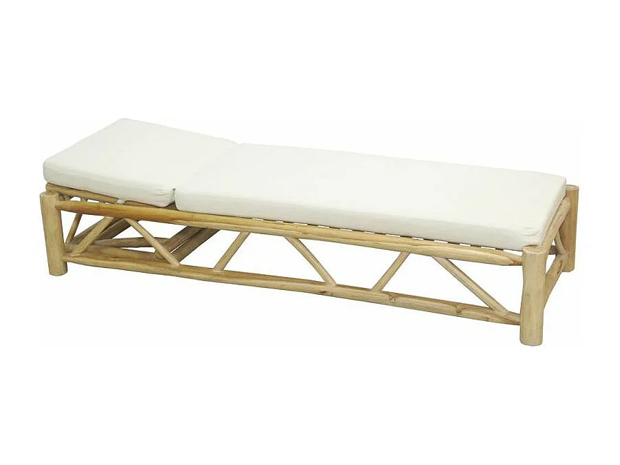 Bain de soleil en teck - Arthur