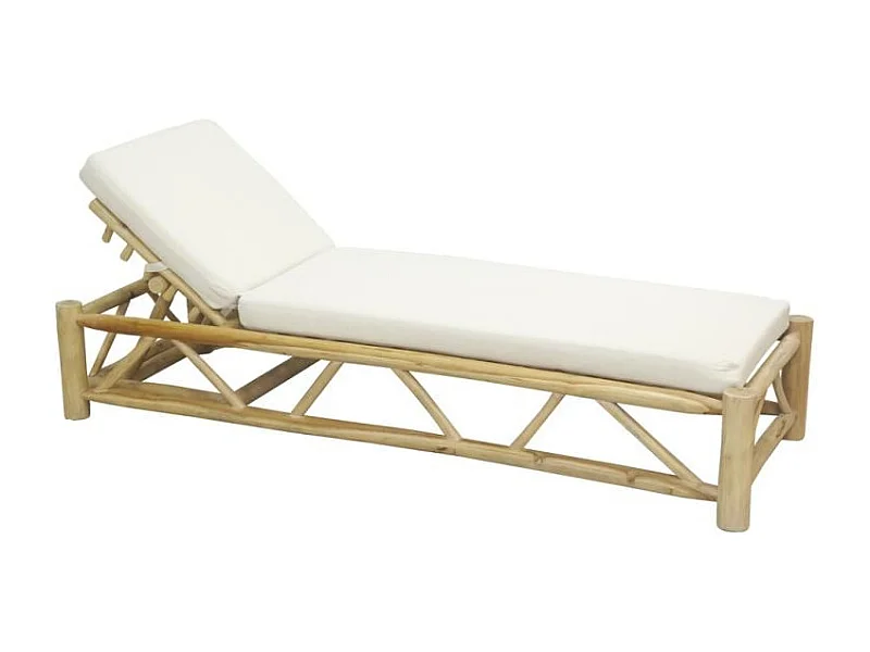 Bain de soleil en teck - Arthur