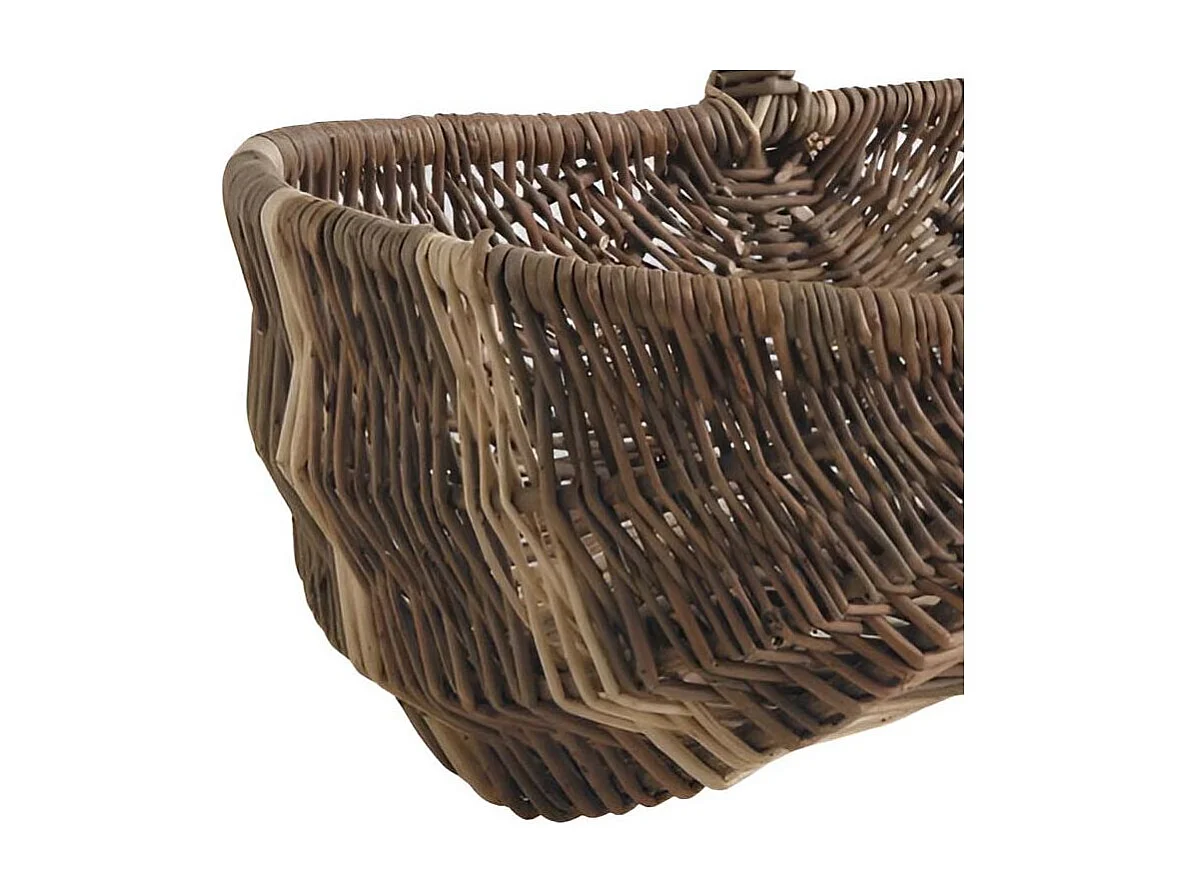 Panier bourguignon en osier 30 x 25 x 11 cm