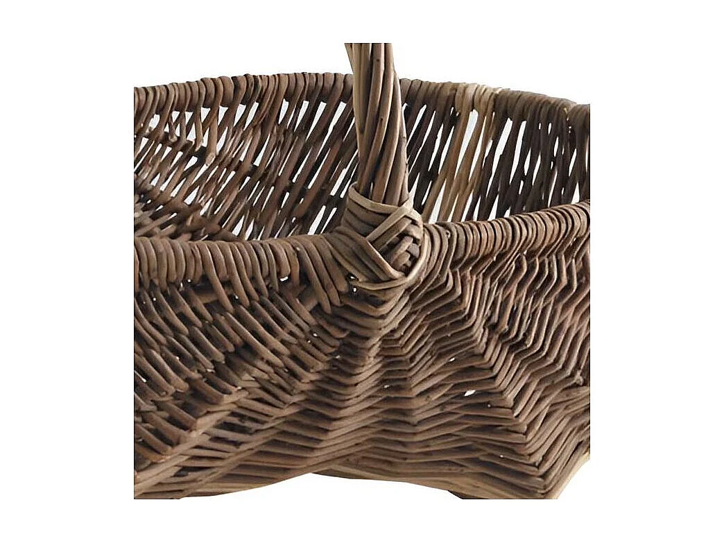 Panier bourguignon en osier 30 x 25 x 11 cm