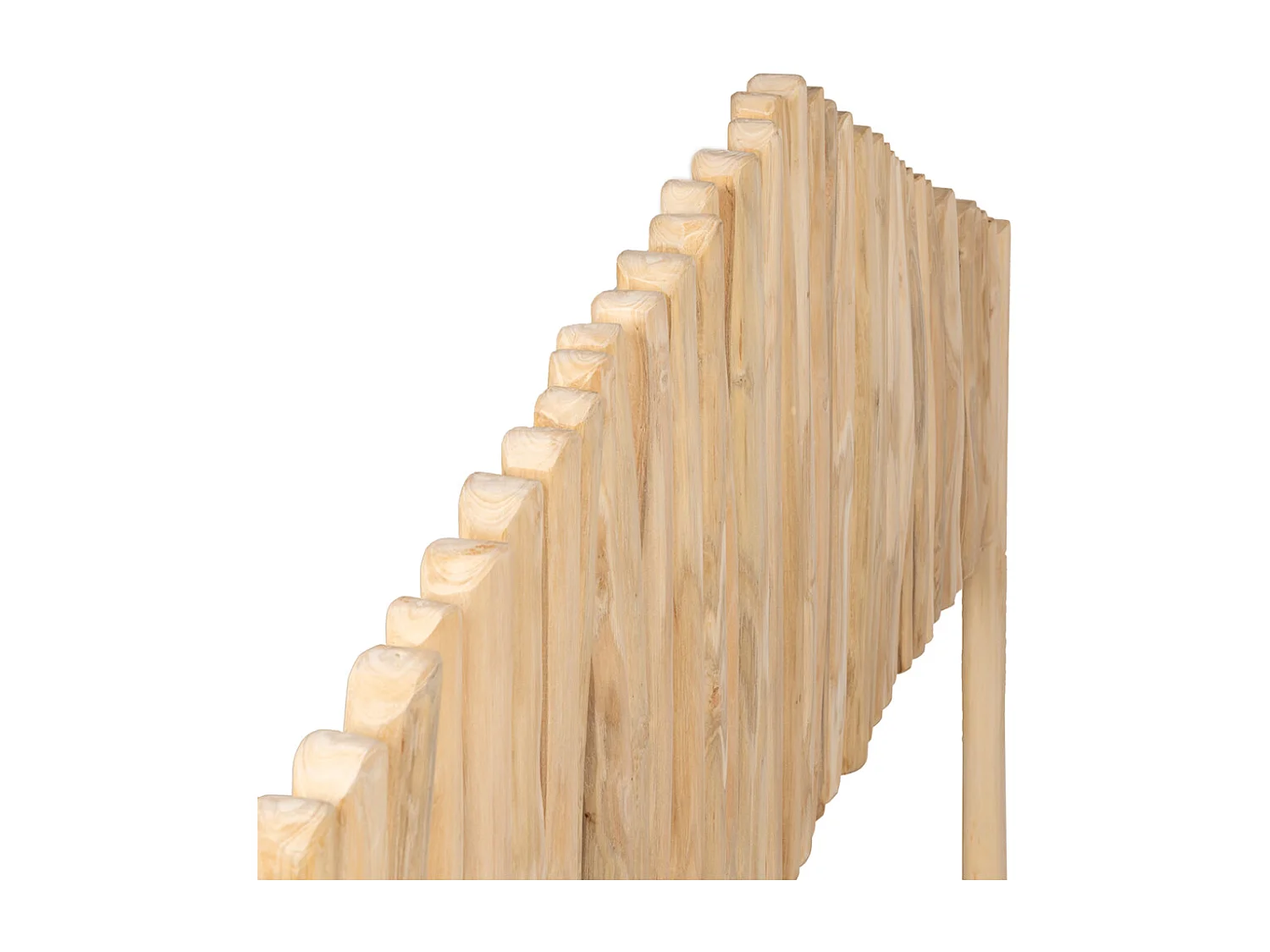 Tête de lit en teck naturel - Arthur