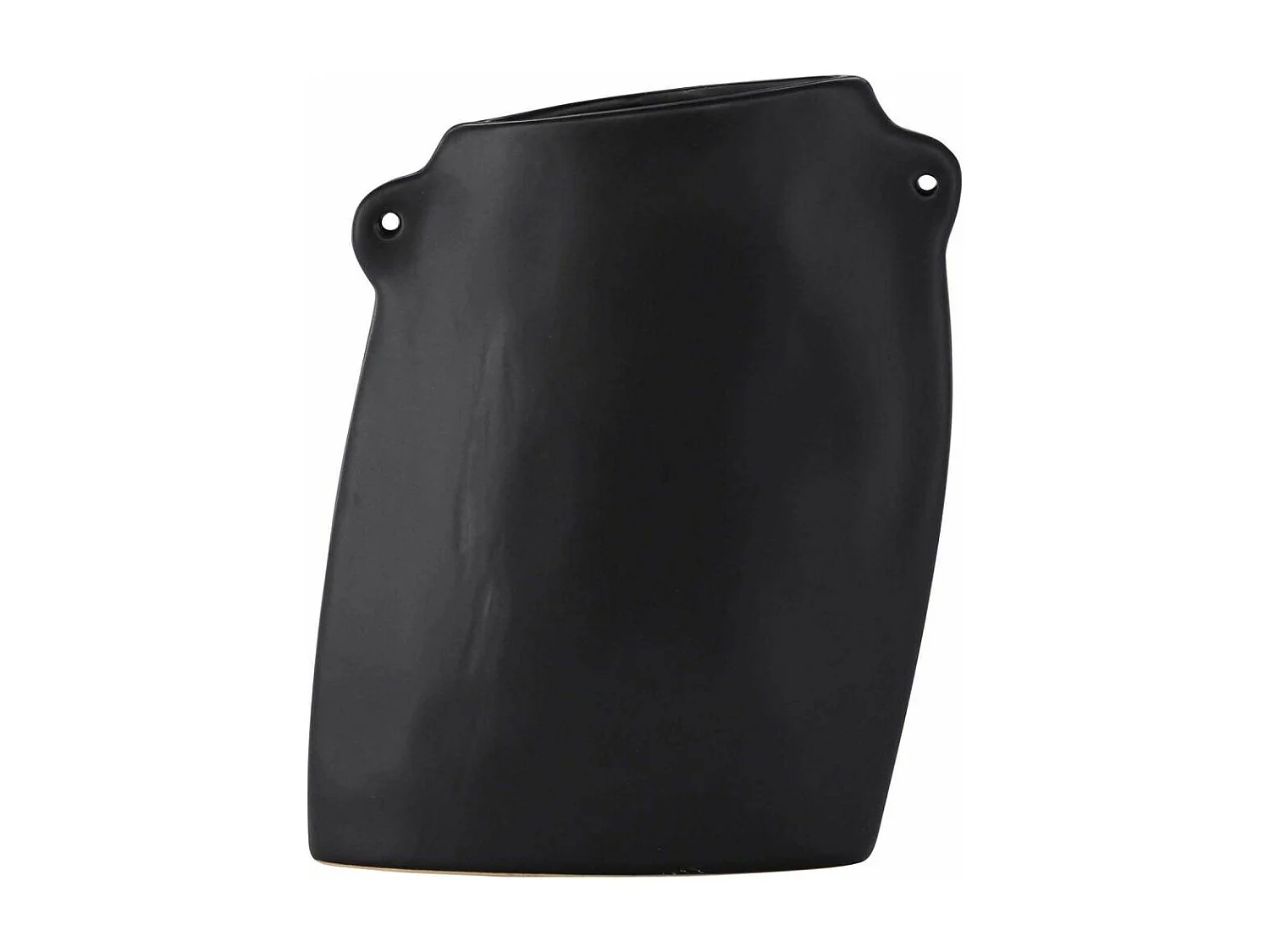 Vase Design en Céramique "Hie" 21cm Noir