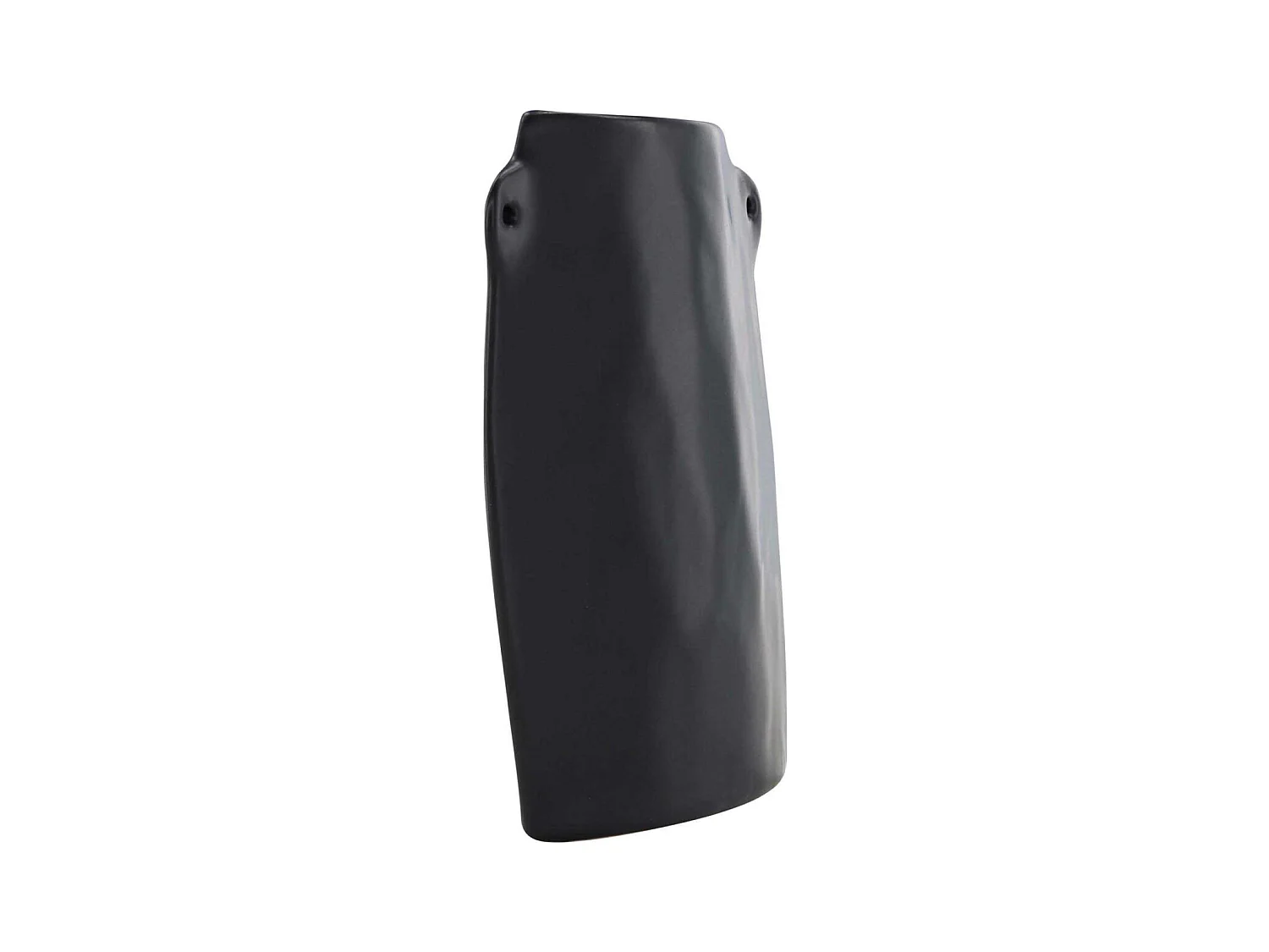 Vase Design en Céramique "Hie" 21cm Noir
