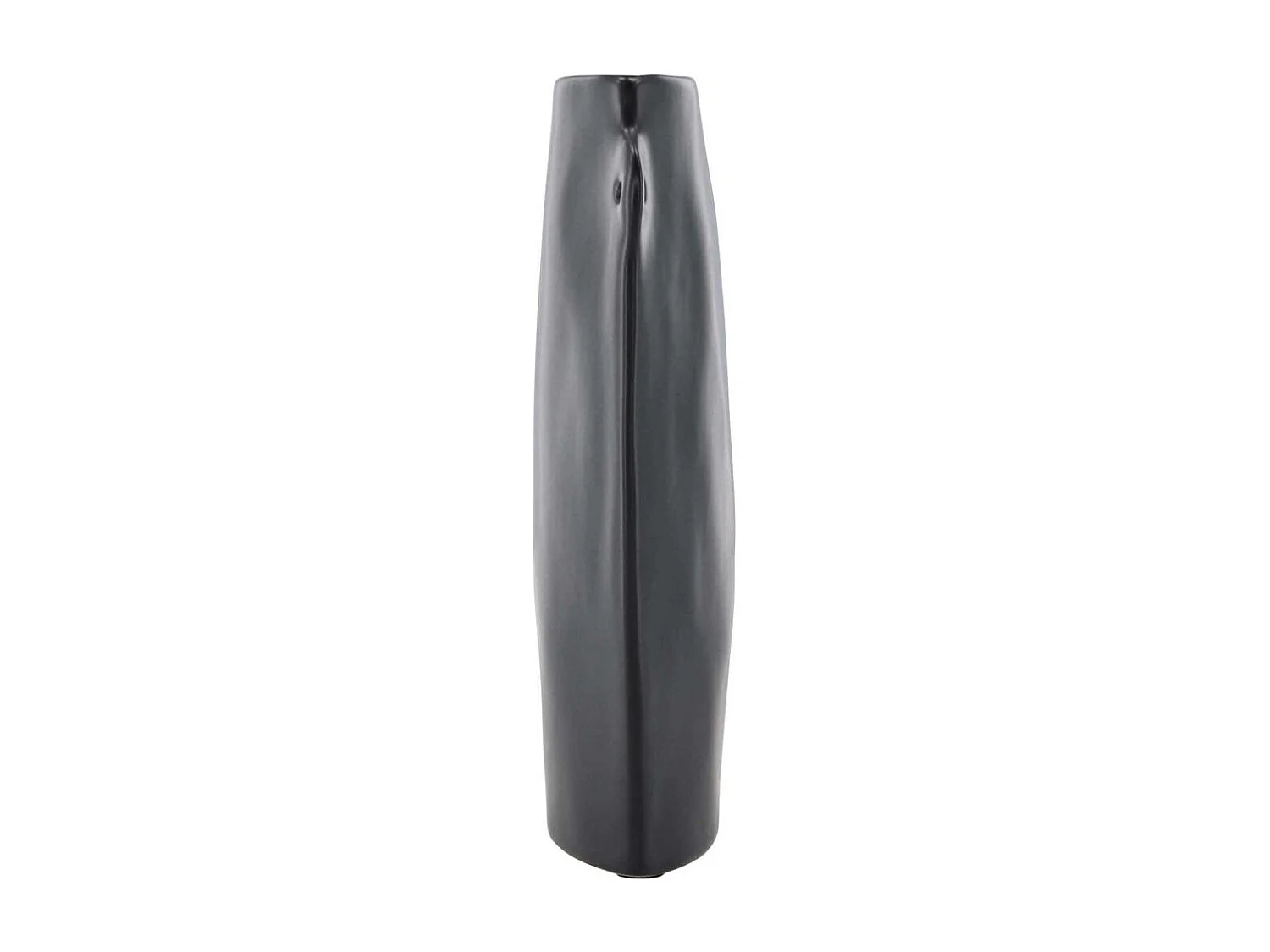 Vase Design en Céramique "Hie" 21cm Noir
