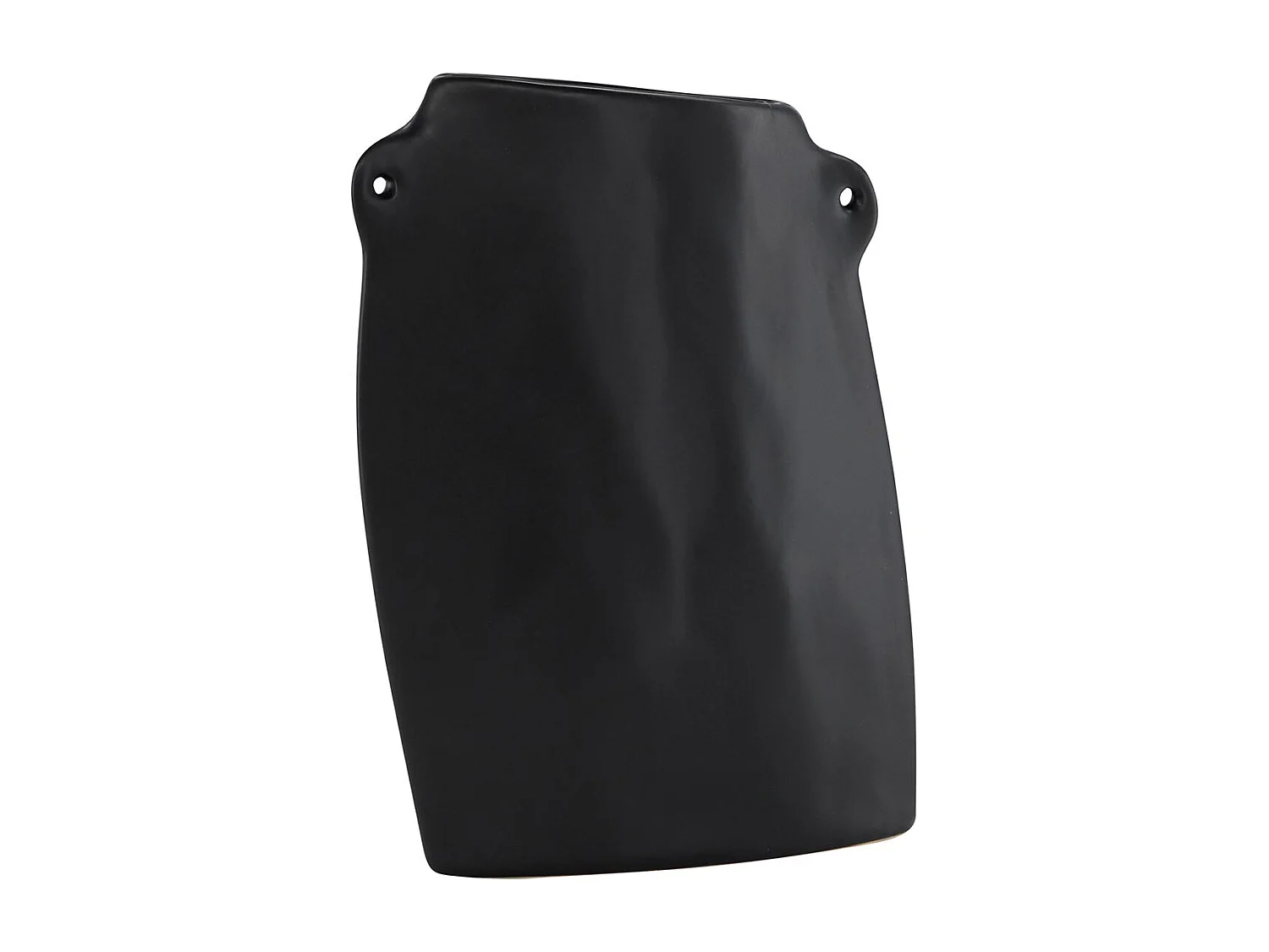 Vase Design en Céramique "Hie" 21cm Noir