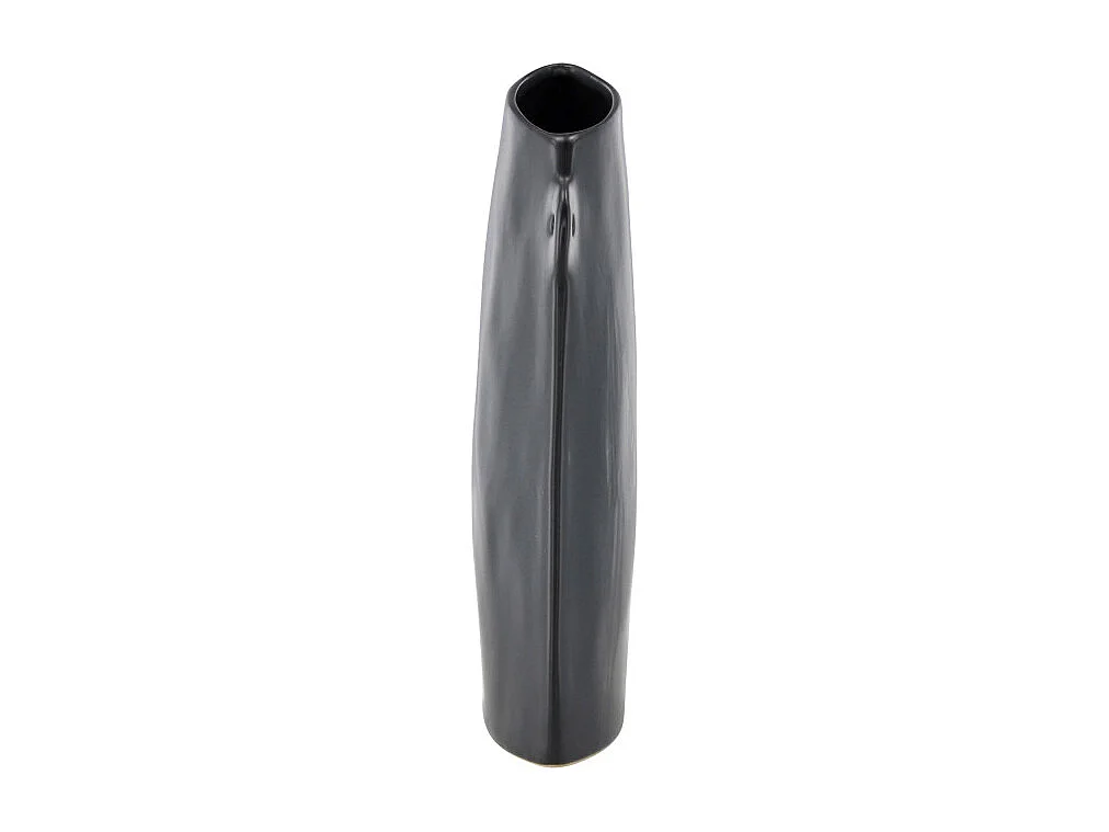 Vase Design en Céramique "Hie" 21cm Noir