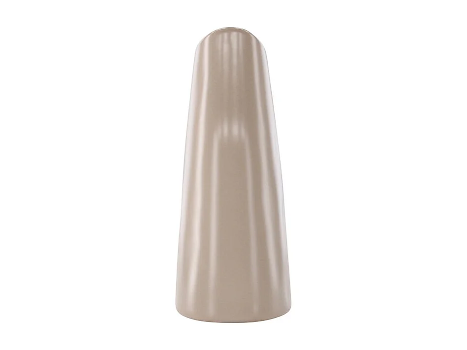 Vase Design "Ernst" 23cm Beige