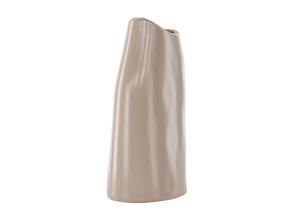 Vase Design "Ernst" 23cm Beige