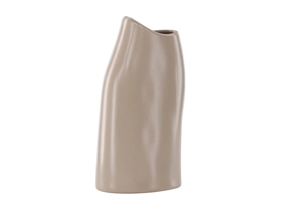 Vase Design "Ernst" 23cm Beige