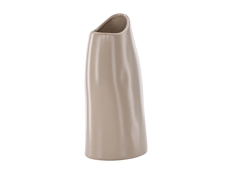Vase Design "Ernst" 23cm Beige
