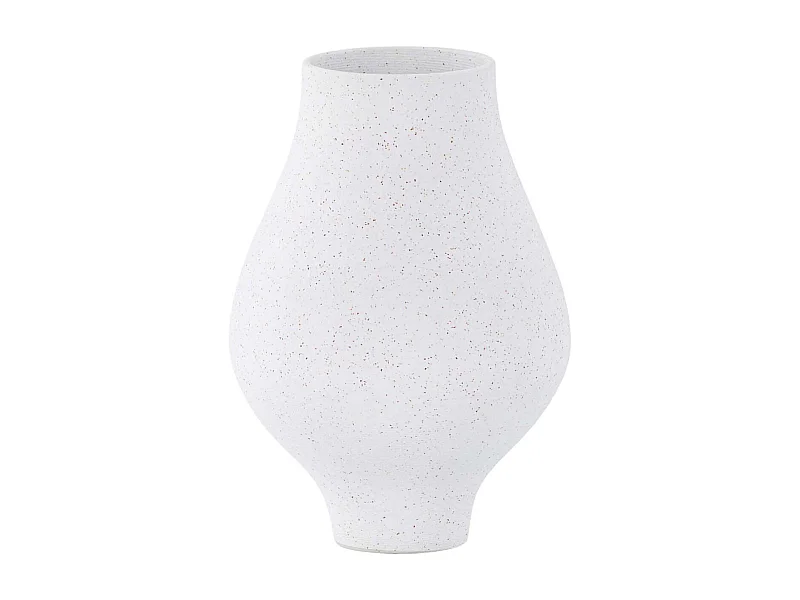 Vase Design "Rellis" 24cm Blanc