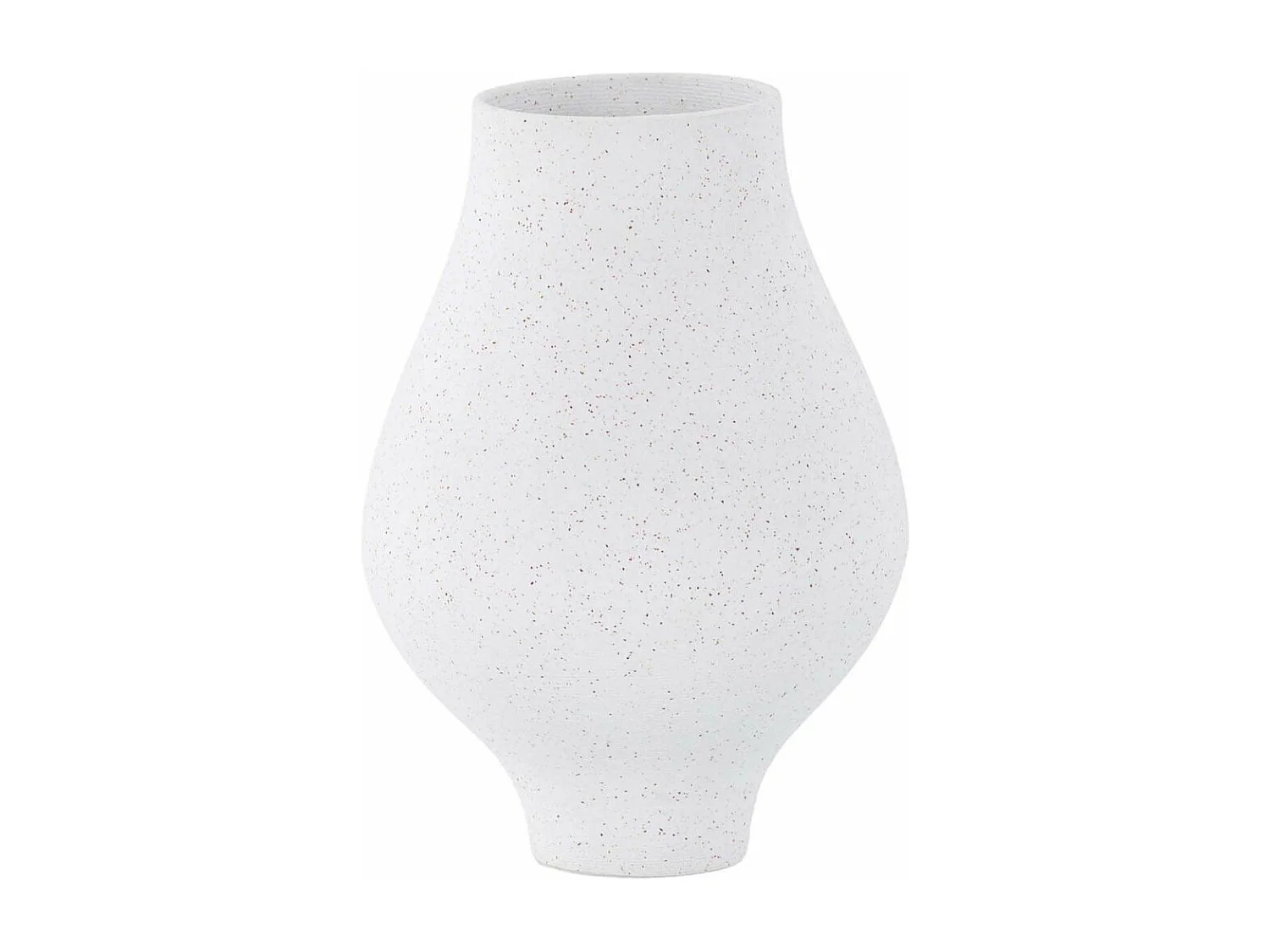 Vase Design "Rellis" 24cm Blanc