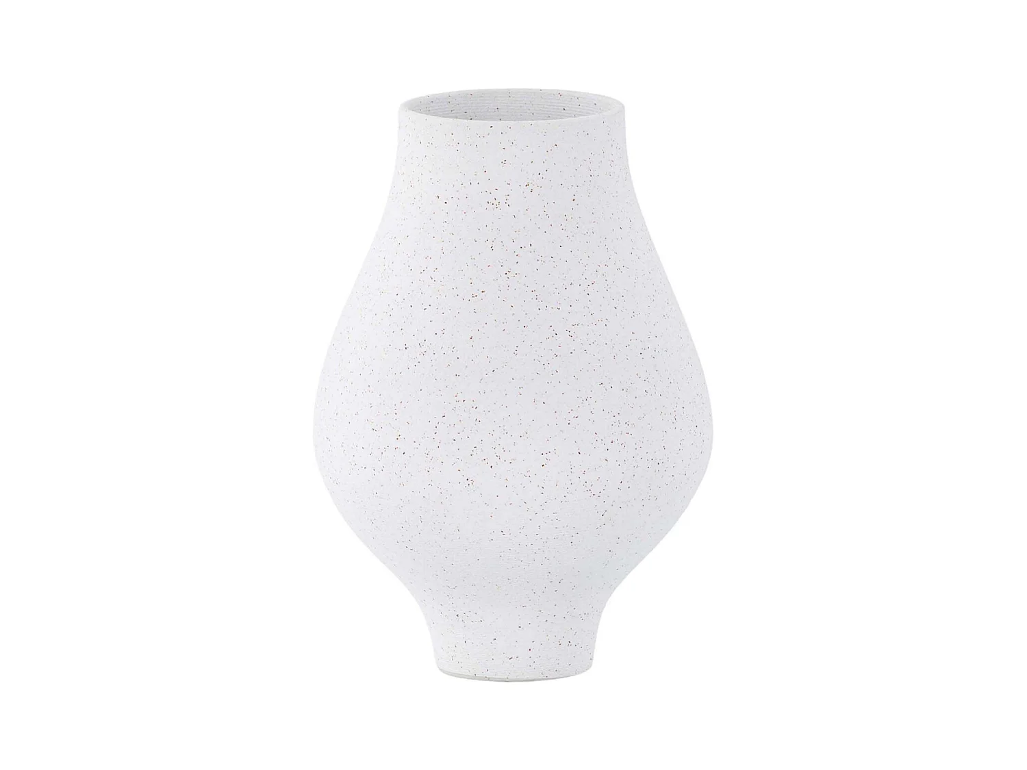 Vase Design "Rellis" 24cm Blanc