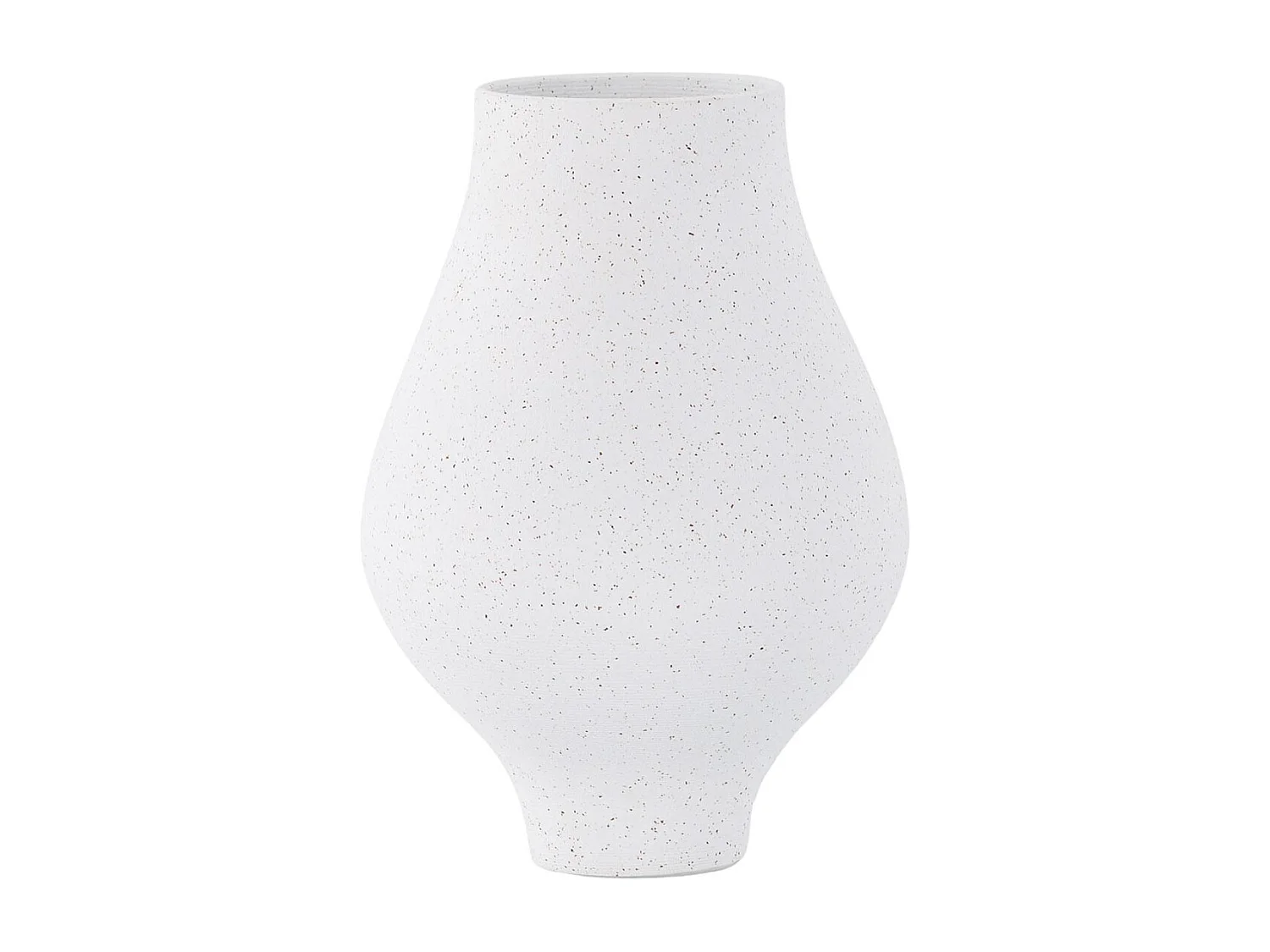 Vase Design "Rellis" 24cm Blanc