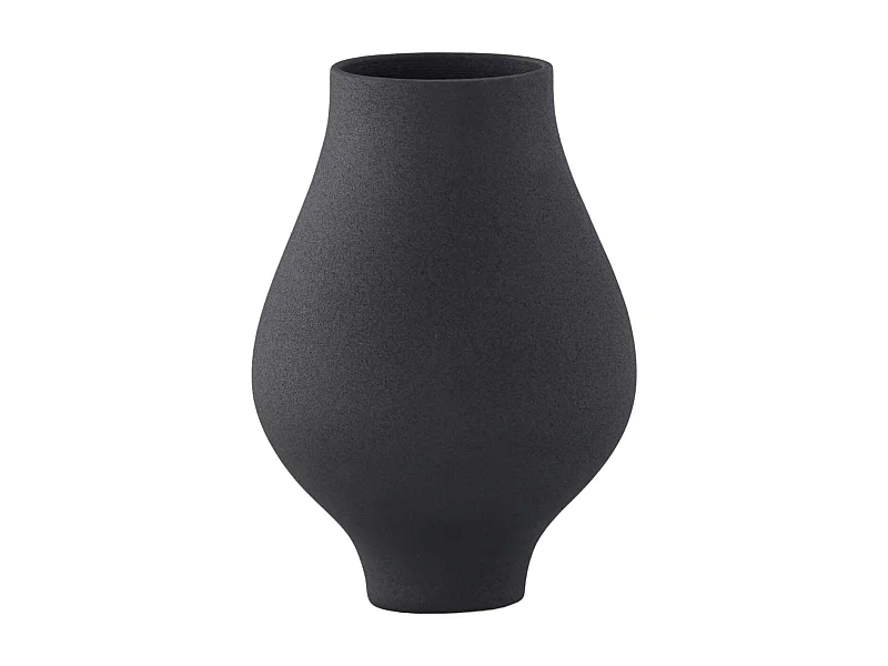 Vase Design "Rellis" 24cm Noir