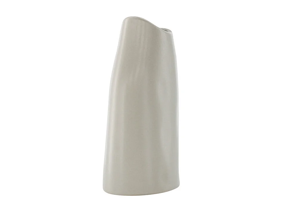 Vase Design "Ernst" 23cm Gris Clair