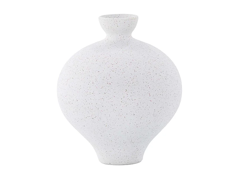 Vase Déco "Rellis" 24cm Blanc