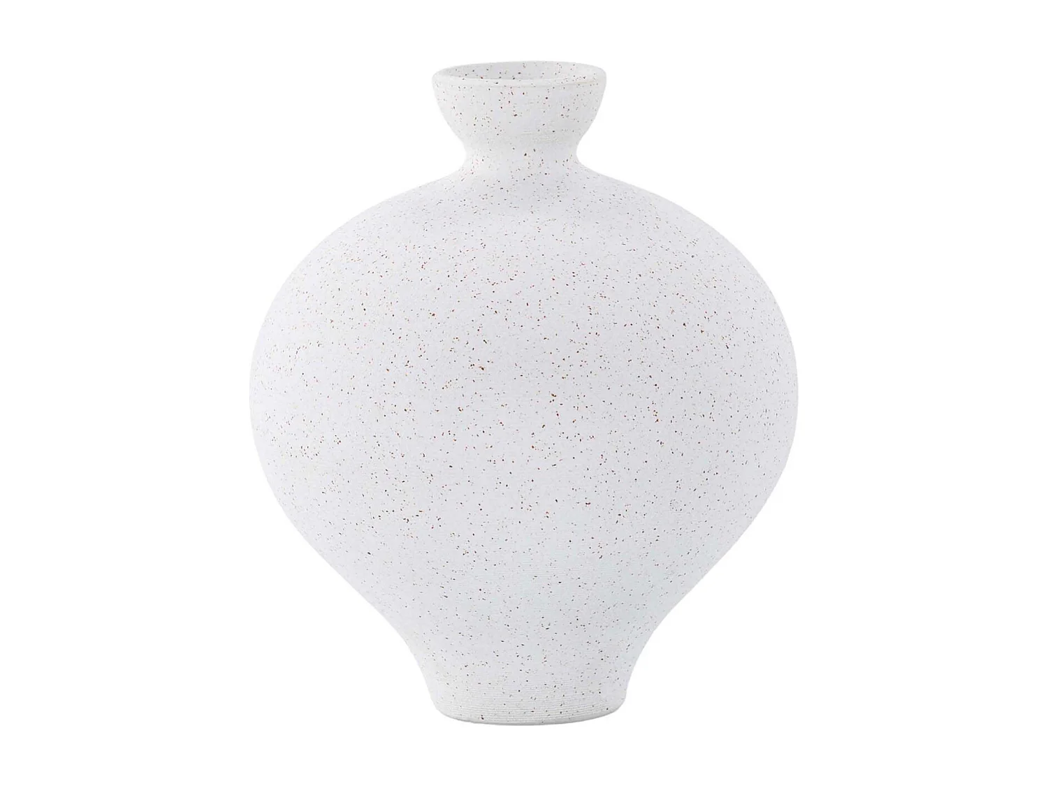 Vase Déco "Rellis" 24cm Blanc