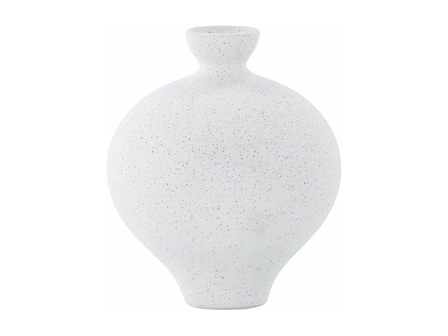 Vase Déco "Rellis" 24cm Blanc