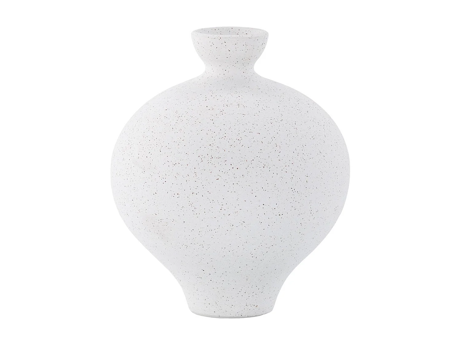 Vase Déco "Rellis" 24cm Blanc
