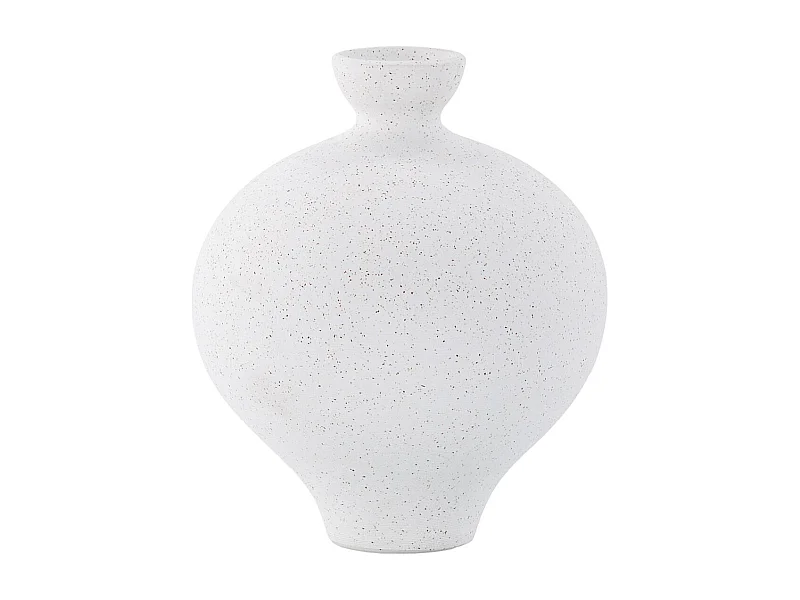 Vase Déco "Rellis" 24cm Blanc