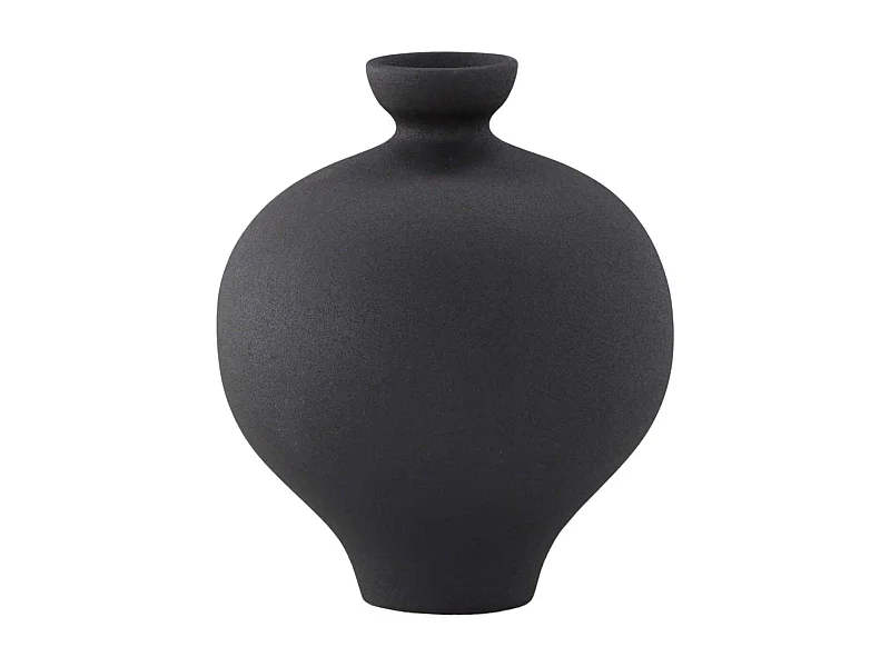 Rellis Vase schwarz.