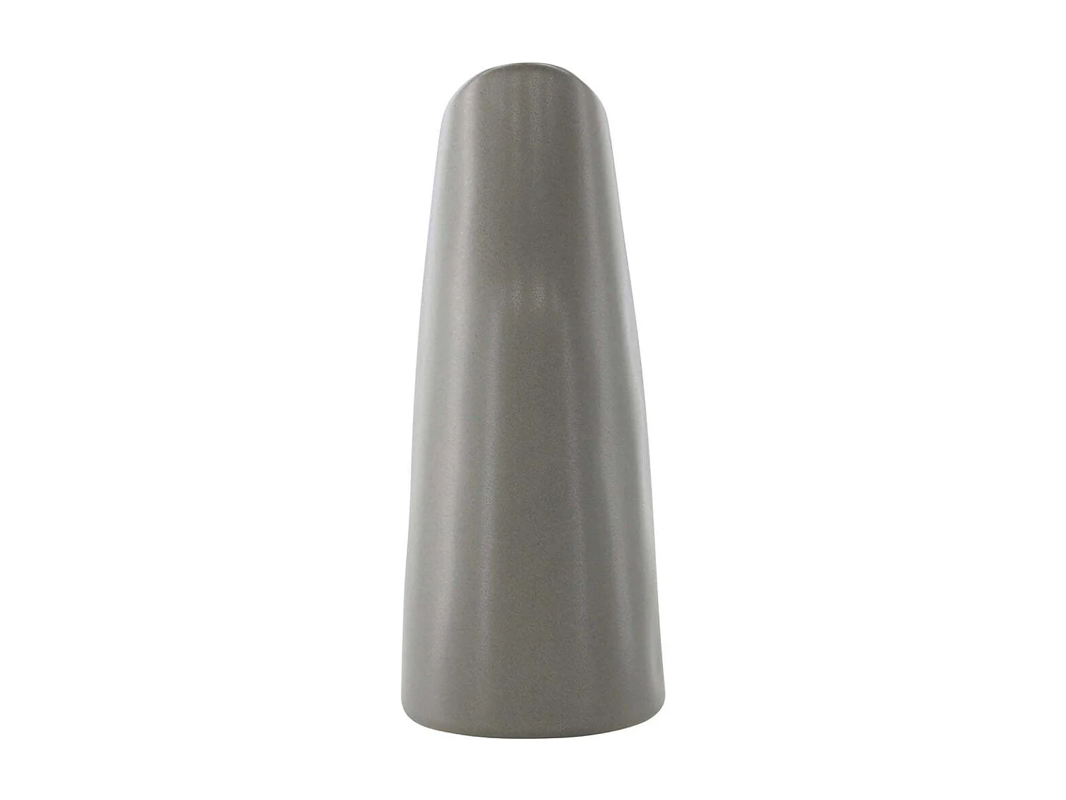 Vase Design "Ernst" 23cm Gris Foncé