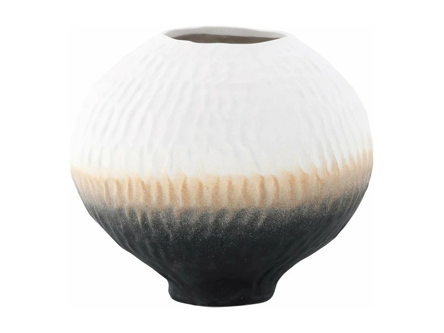 Vase Déco Tricolore "Pane" 21cm Multicolore