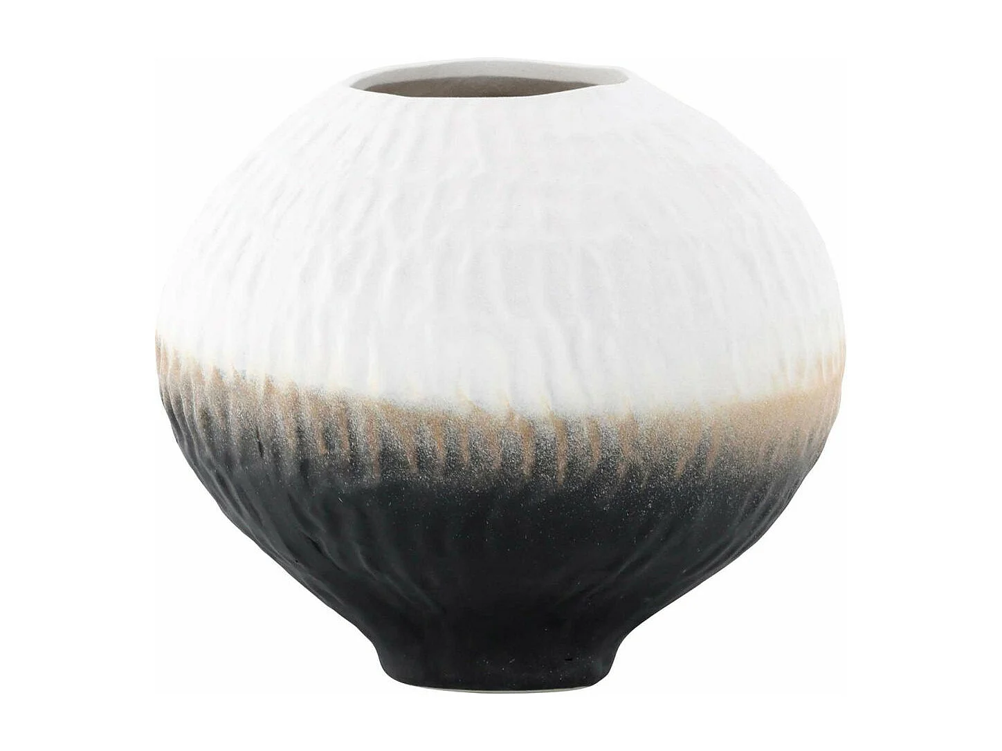 Vase Déco Tricolore "Pane" 21cm Multicolore