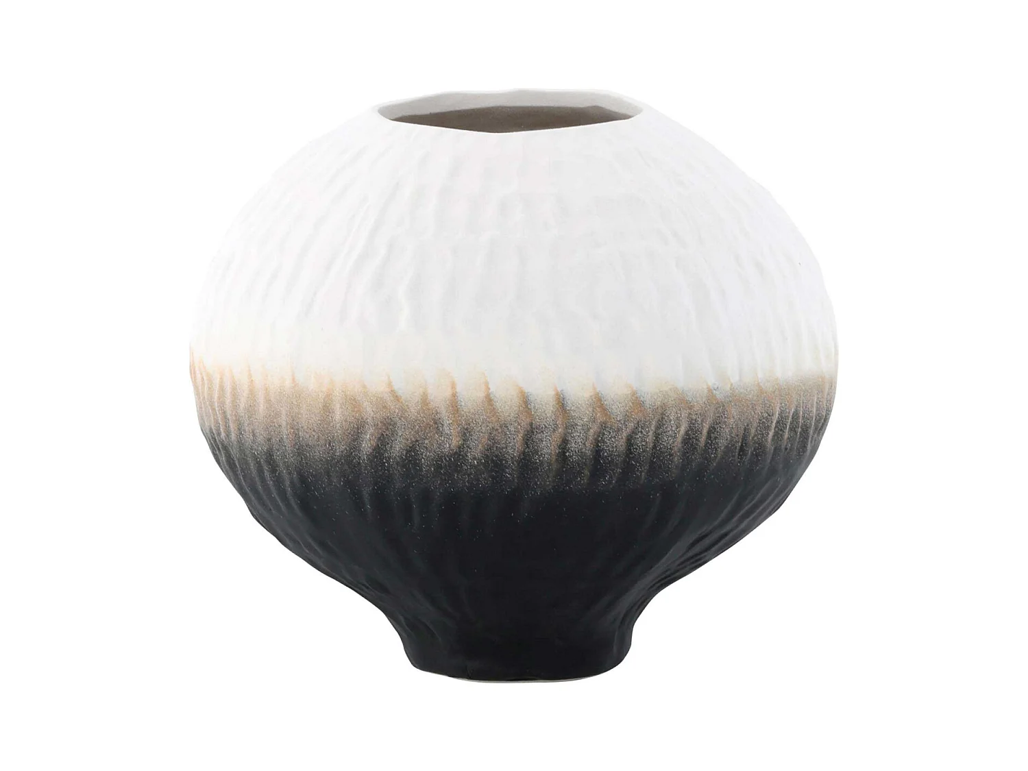 Vase Déco Tricolore "Pane" 21cm Multicolore
