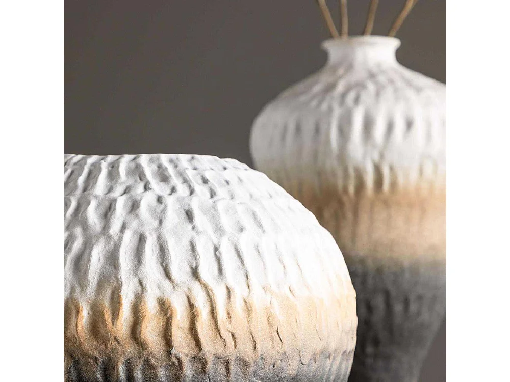 Vase Déco Tricolore "Pane" 21cm Multicolore