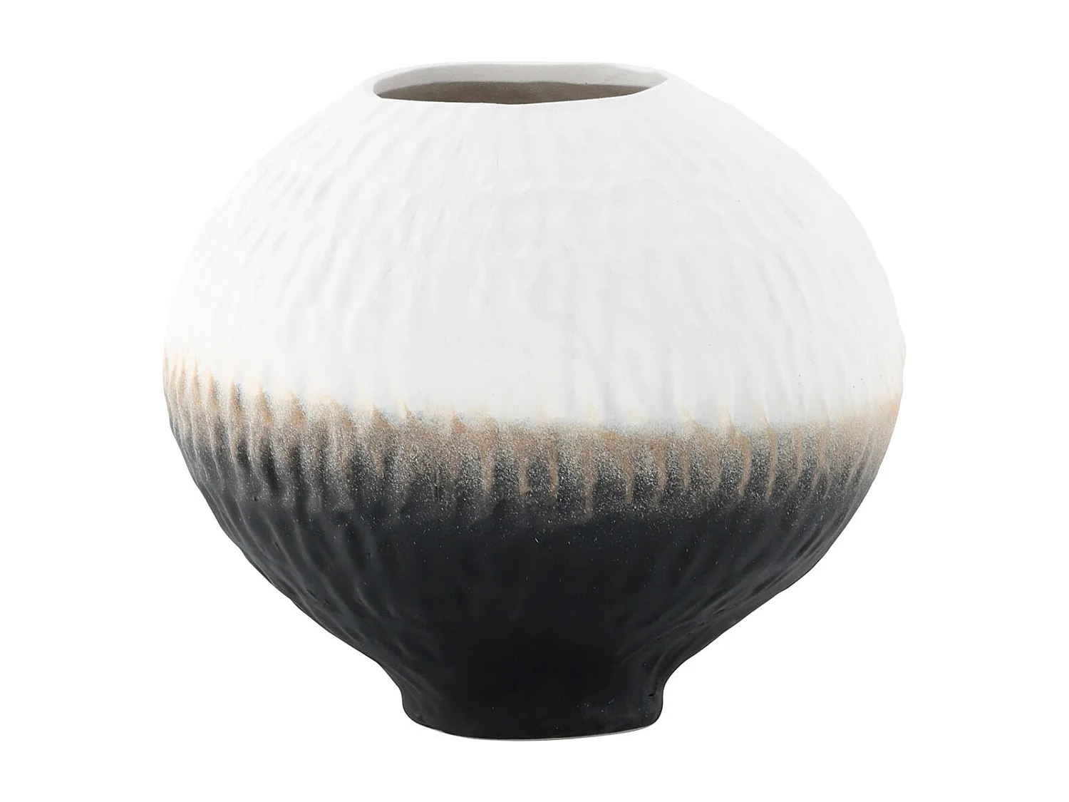 Vase Déco Tricolore "Pane" 21cm Multicolore