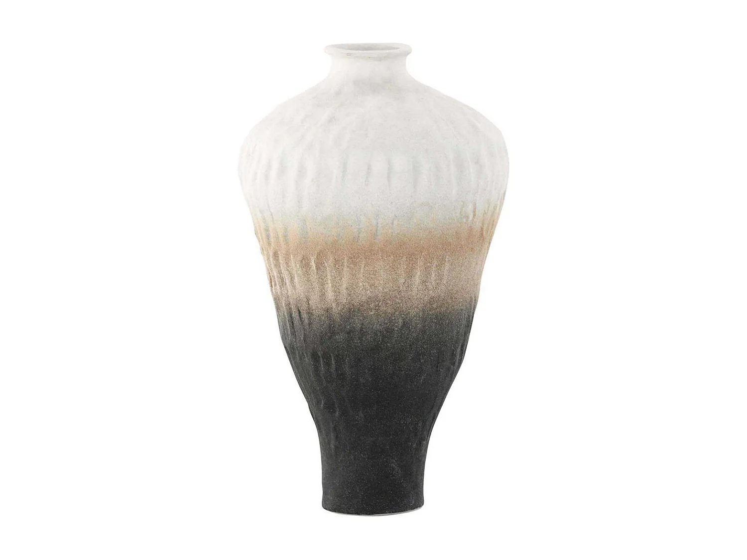 Vase Design Tricolore "Pane" 29cm Multicolore