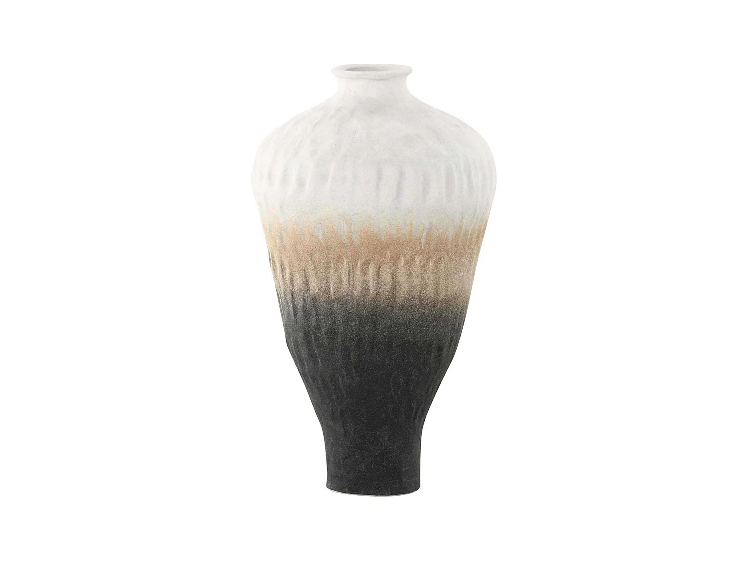 Vase Design Tricolore "Pane" 29cm Multicolore