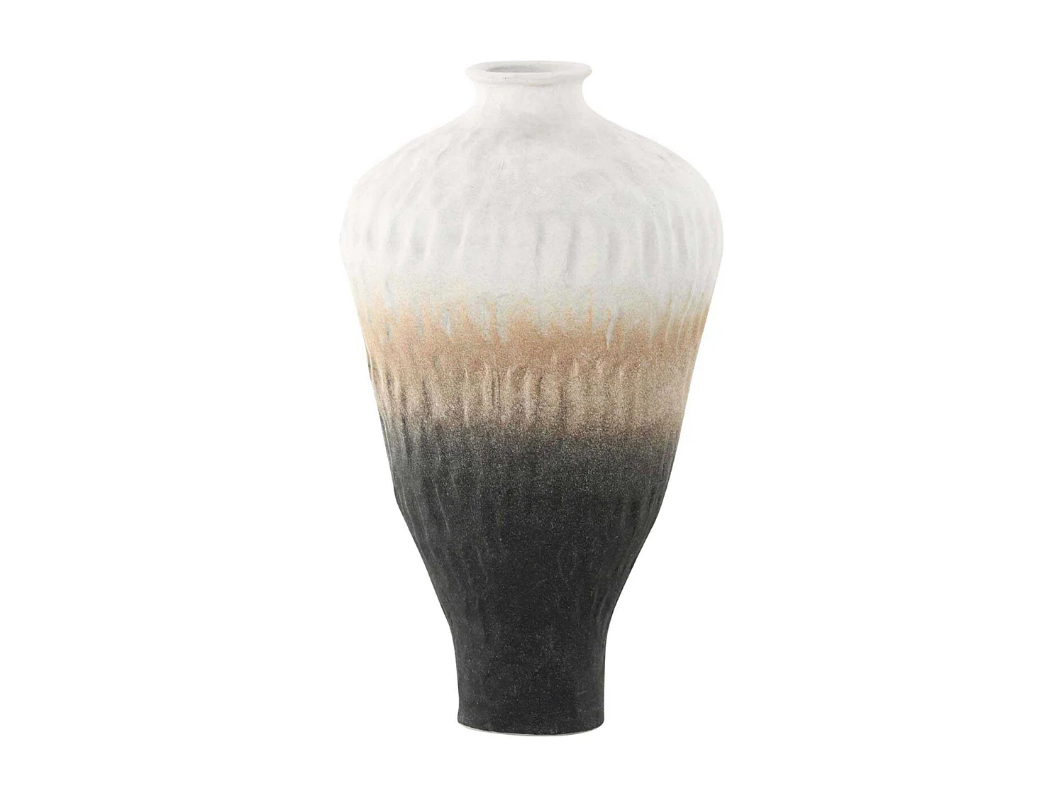 Vase Design Tricolore "Pane" 29cm Multicolore