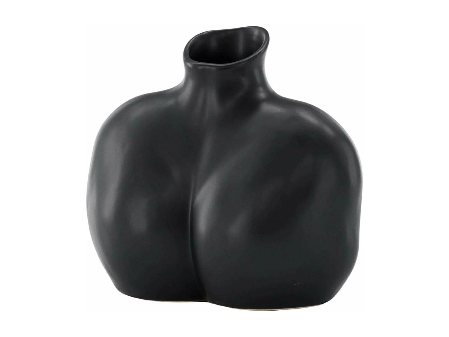 Harvey Vase schwarz.