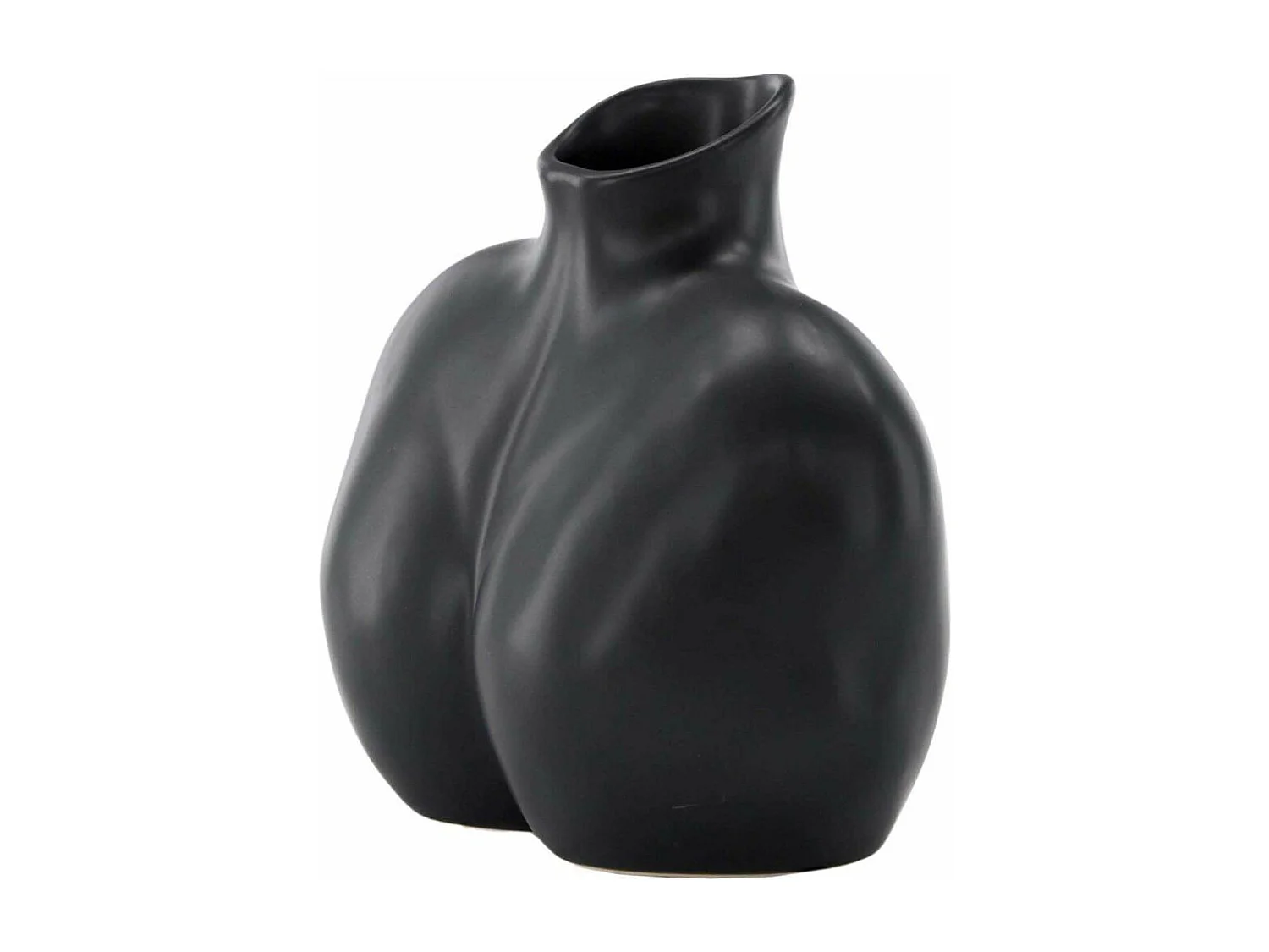 Harvey Vase schwarz.