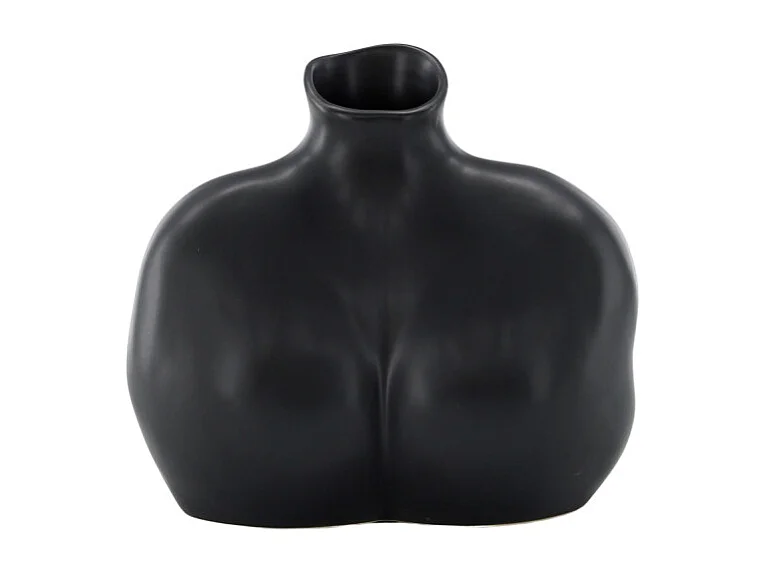 Harvey Vase schwarz.