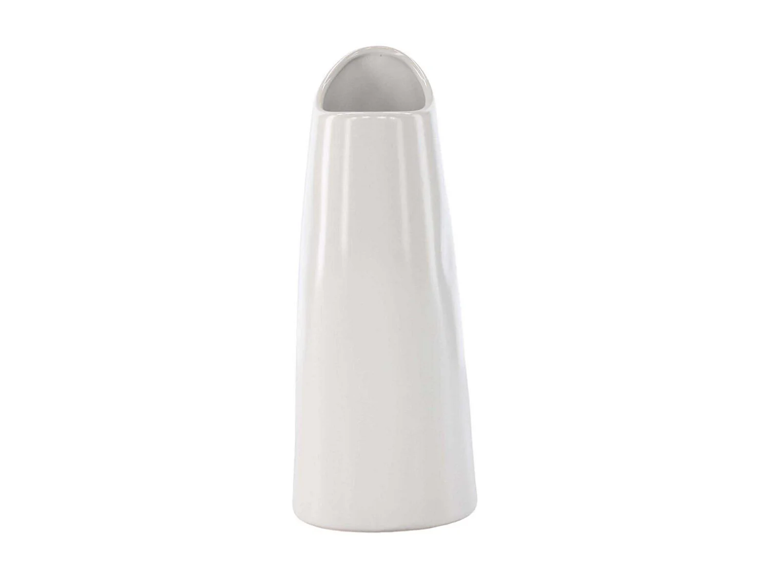 Vase Design "Ernst" 23cm Blanc