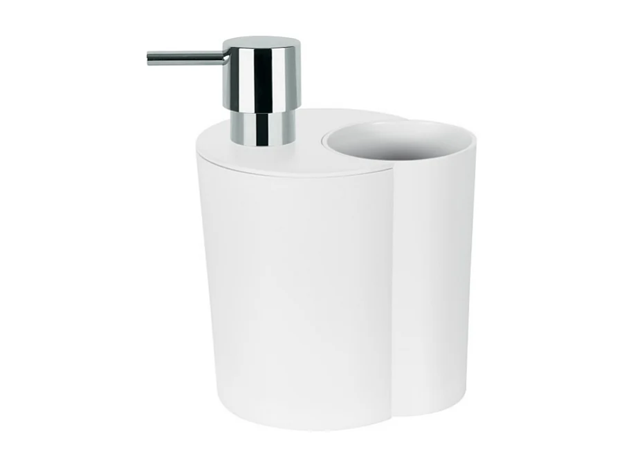 Distributeur de savon ABS SUN & MOON  Blanc Spirella