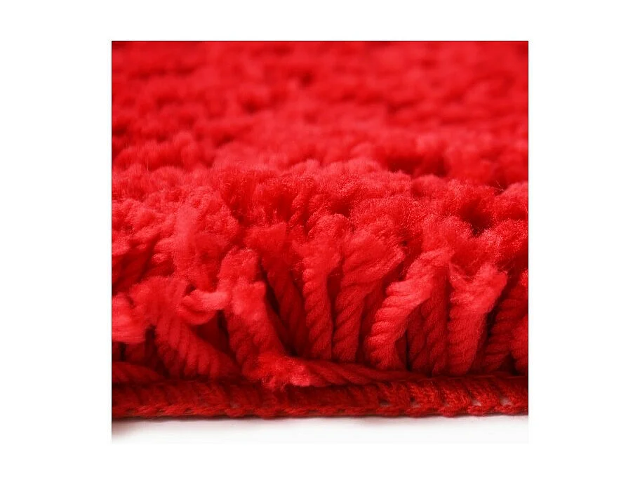 Spirella Tapis de bain Microfibre HIGHLAND 60x90cm Rouge