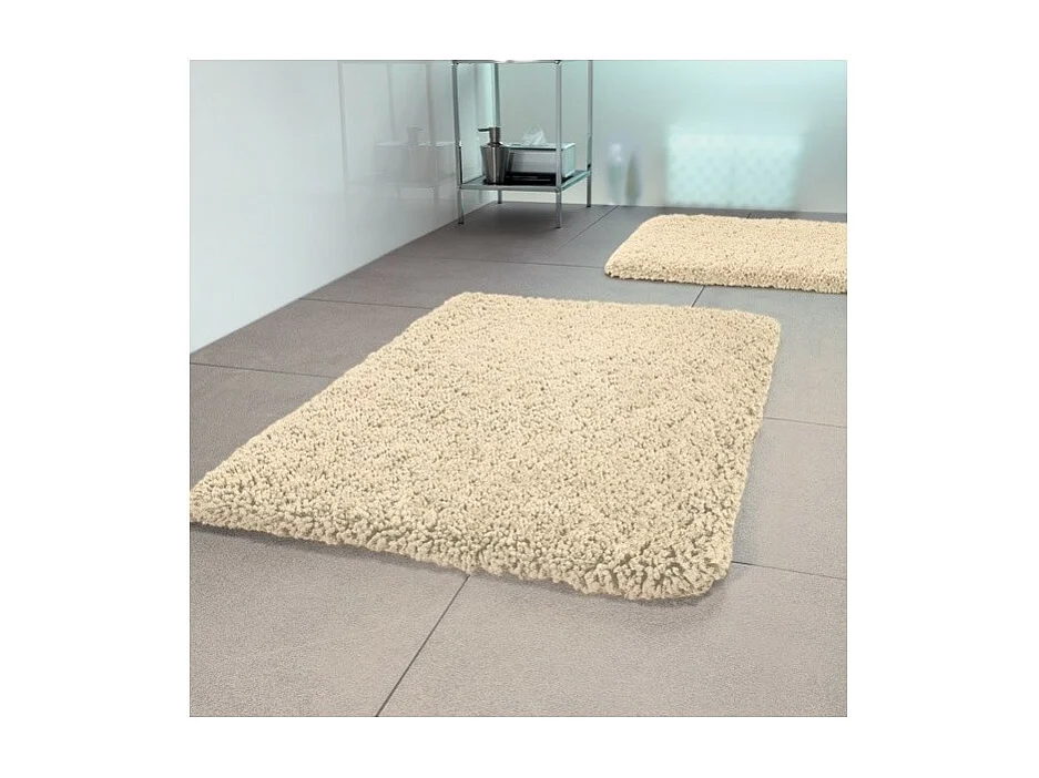 Tapis de bain Microfibre HIGHLAND 60x90cm Ecru Spirella