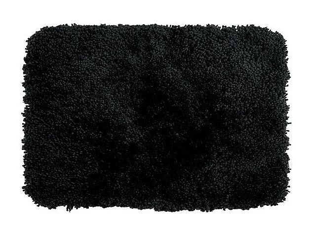 Tapis de bain Microfibre HIGHLAND 80x150cm Noir Spirella