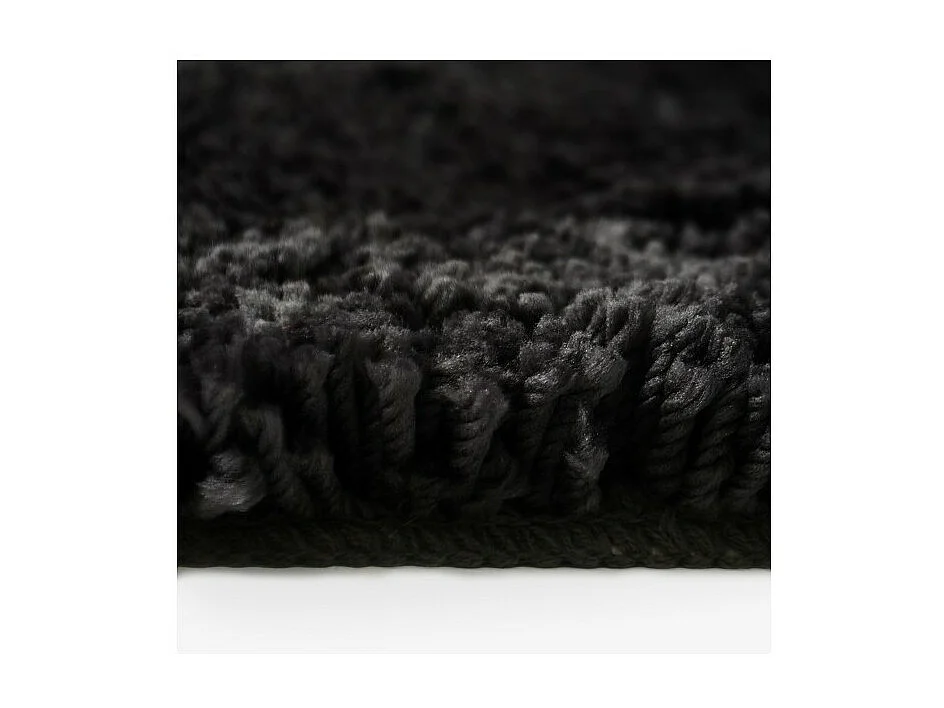 Tapis de bain Microfibre HIGHLAND 80x150cm Noir Spirella