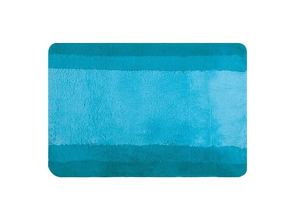 Tapis de bain Polyester BALANCE 60x90cm Bleu Turquoise Spirella