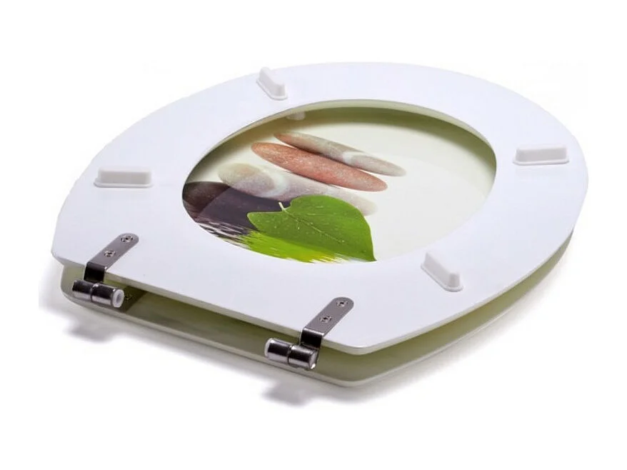 MSV Abattant Wc MDF Lingga - Charnières Inox