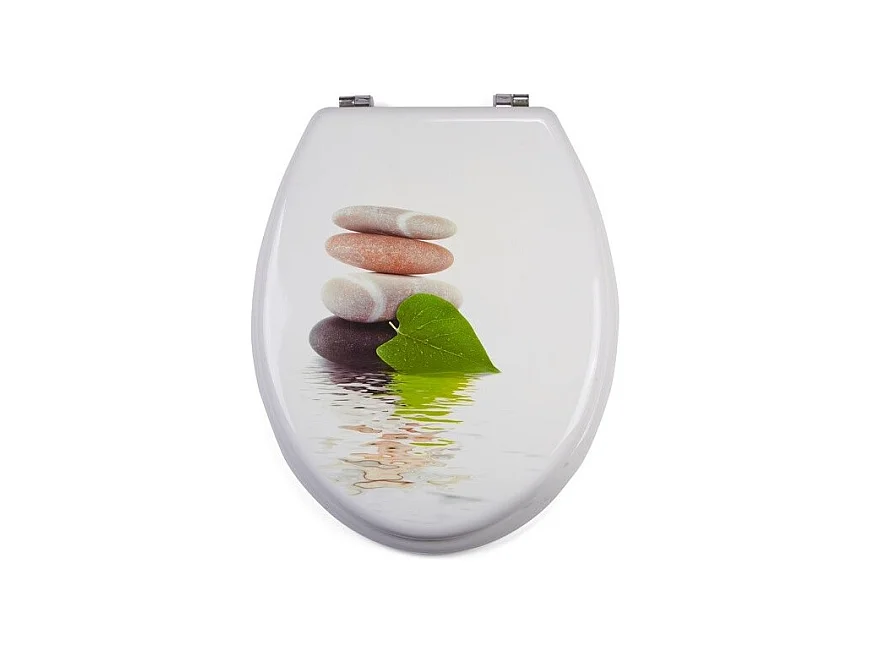 MSV Abattant Wc MDF Lingga - Charnières Inox