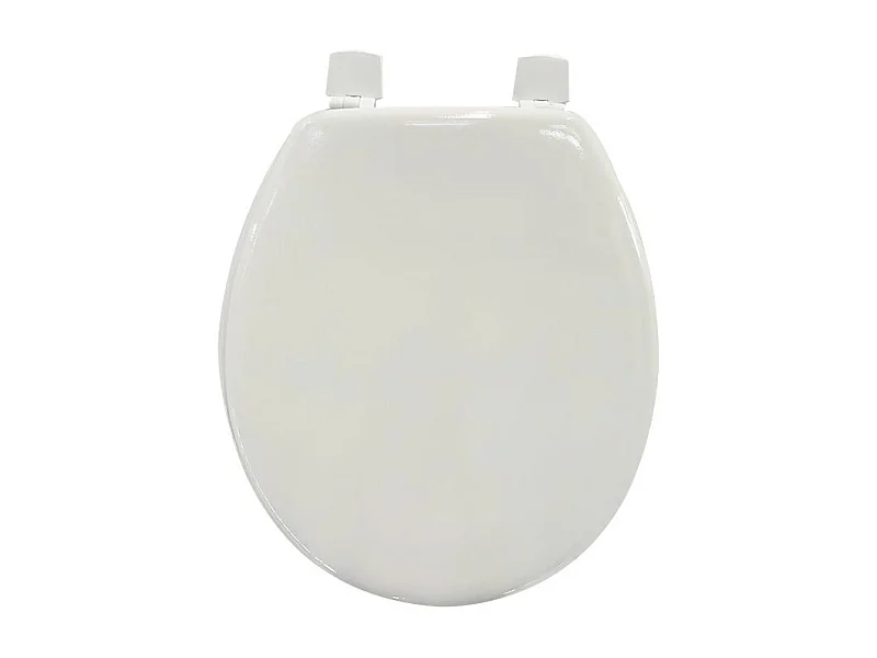 Abattant wc MDF Blanc - Charnières PS MSV