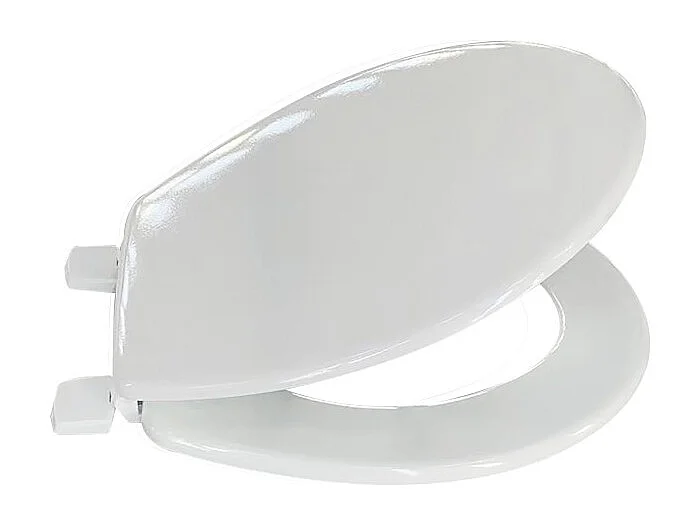 Abattant wc MDF Blanc - Charnières PS MSV